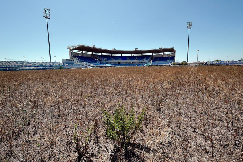 Illustration for article titled The Desolate State of Athens Olympic Venues 10 Years Later